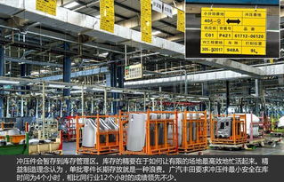 丰田全国制造基地最先进生产线布局及内部细节图
